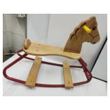 VTG Radio Flyer Wooden Rocking Horse