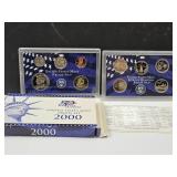 2000 US Mint Proof Set