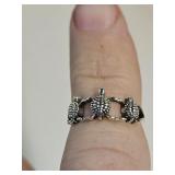 Turtle Ring Sz 6.5