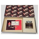 1950's Gibson Leather Wrapped Lighter In Box