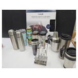 Water Bottles, Thermos, Heated Seat Cushion