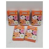 5 Boxes of Flower Garden Seeds