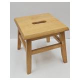 Solid Sturdy Wood Stool  12' x 12'