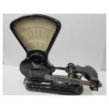 Vintage Cast Iron Enamel Toledo Scales, No Pan