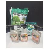 2 1/2 Bottles  Crab Grass Killer & Tree Food