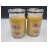 2 New Yankee Harvest Scented Candles 20 OZ Each