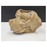 Greentown Chocolate Slag Dog  Toothpicker