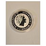 2015 Prem. 1 Oz .999 Fine Silver Austaralian Koala