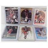 6 Michael Jordan Basketball Cards