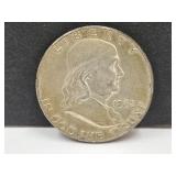 1961 D Silver Franklin Half Dollar Coin