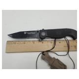 Smith& Wesson Lock Blade & Necklace Knife