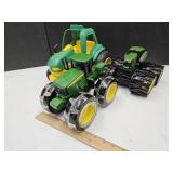 John Deere Toy Tractors Wheels Pop Out, Tonka +