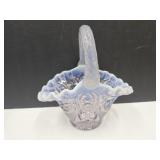 Westmoreland Lilac Glass Basket 6.5' wide