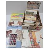 Stationary, Quilt Post Cards, Village House Boxes