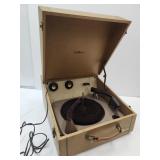 VTG Travler Suitcase Portable Record Player TLC