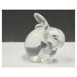 Fenton Glass Bunny 3 in long