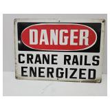 Metal DANGER Sign 20 x 14'