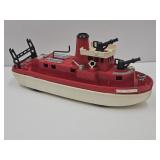 USA Ideal Fire Fighter Toy Boat  14' L See Pics
