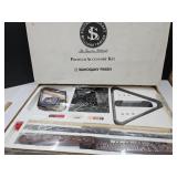 NIB Mahogany Billard Table Accessory Kit