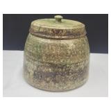 Large Stoneware Cookie Jar