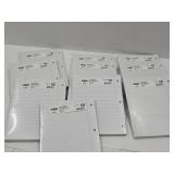 Lot of 10 New Filler Paper College Ruled