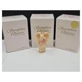 3 Seraphim Heaven On Earth Angels w Boxes