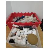 Tote of Plumbing Supplies Hoses, PVC, +