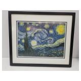 Modern Stormy Night  Wall  Art 20 x 17'