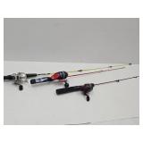 Spiderman, Diawa & Zebco Kids Fishing Poles