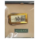 NIP Wolf Money Clip Knife