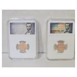 2 NEW 2025 Last Issue Penny Coins D & P