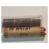 2 Rolls Wheat Penny Coins