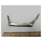 Henkels Mother of Pearl 2 BLade Pocket Knife
