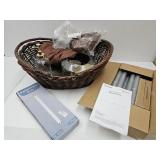 Basket, WIndow Curtain Rods++++