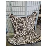 Leopard Print Fold Up Chair