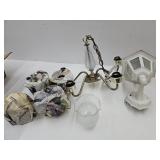 Outdoor Porch Light & Ceiling Chandelier