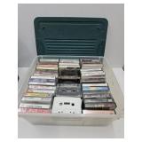 Large Lot of Vintage Caassette Tapes