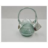 Fenton Glass Basket 5.5' wide