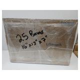 25 New Shipping Boxes 16 x 13 x 7'