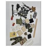 Lot of GI Joe Weapons & Clothes