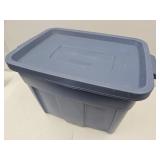 Blue 18 Gal Storage Tote