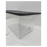 56 QT Clear Storage Tote