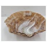 Imperial Slag Glass 9 1/4' w Bowl