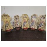 5 VTG Carnival Knock Down Game Dolls Barn Fresh