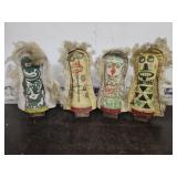 4 VTG Carnival Knock Down Game Dolls Barn Fresh