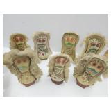 7 Matching Knock Down Carnival Punk Full Rack