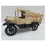 Cast Iron Coca Cola Delivery Toyy Truck