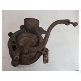 Antique Cast Iron Black Hawk Corn Sheller