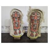 2  VTG Carnival Knock Down Game Dolls Barn Fresh