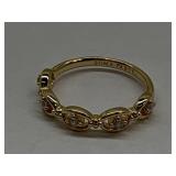 10KG OVER Jewelers Bronze+White Spinal Ring